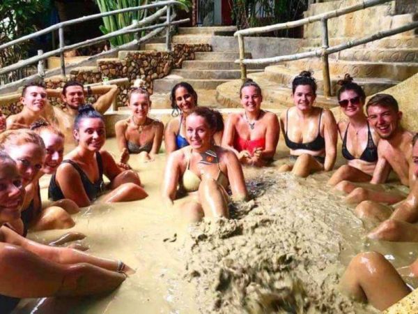 Take a mud bath at Thap Ba